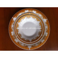 porcelain omega plate ceramic soup plate